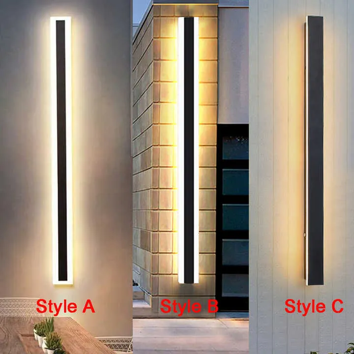 مصباح حائط خارجي من الأكريليك