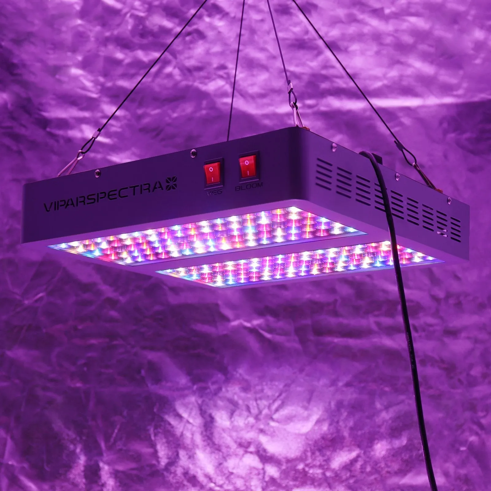 2 Viparspectra V900 - 900 Watt LED Grow Lights