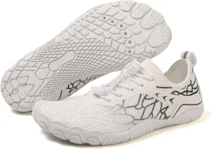 Hike Barefoot Shoes for Women Men Wide Toe Box Athletic Waterproof Trail Running & Non-Slip Barefoot Footwear