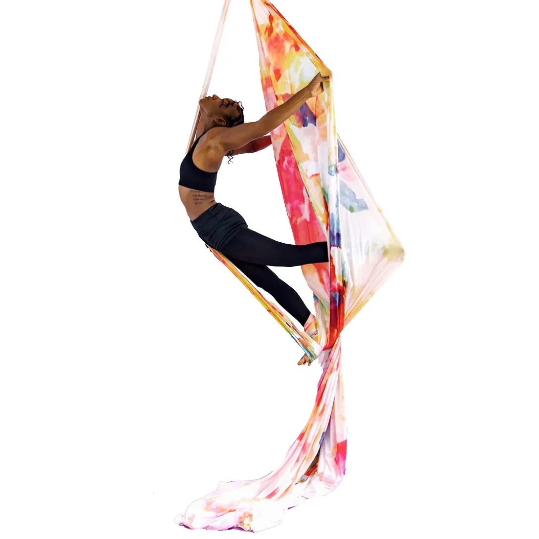 Printed Aerial Silks Set with All Hardware