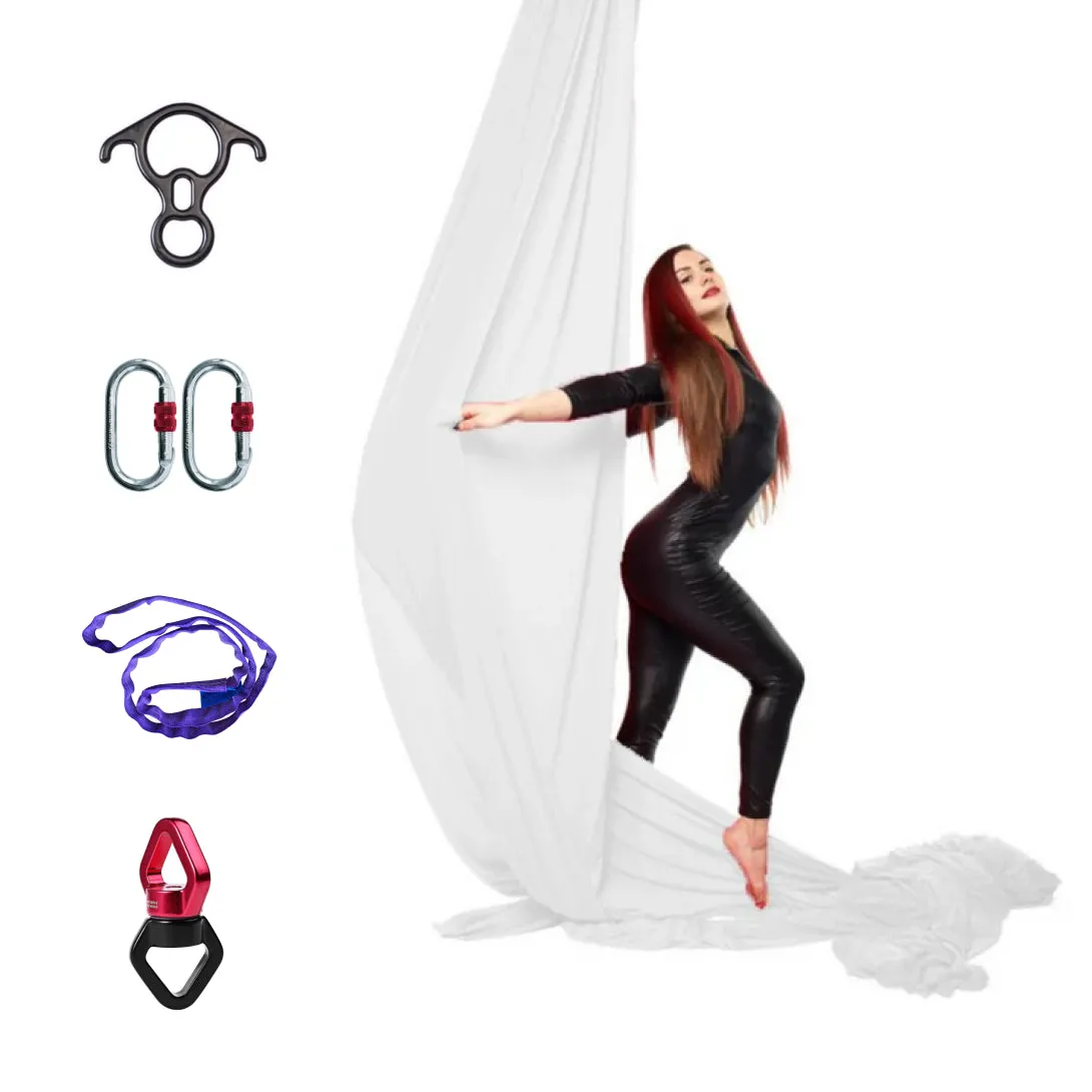 Printed Aerial Silks Set with All Hardware
