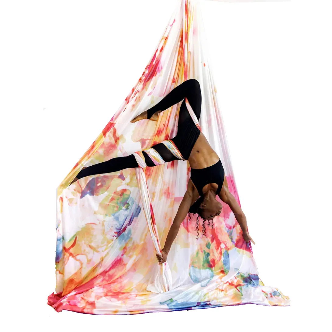Printed Aerial Silks Set with All Hardware
