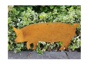 Rusty Pig Stake